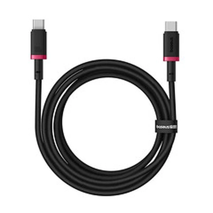 Καλώδιo USB Baseus Dura Type-C to Type-C 100W fast charging 2m Black, Red