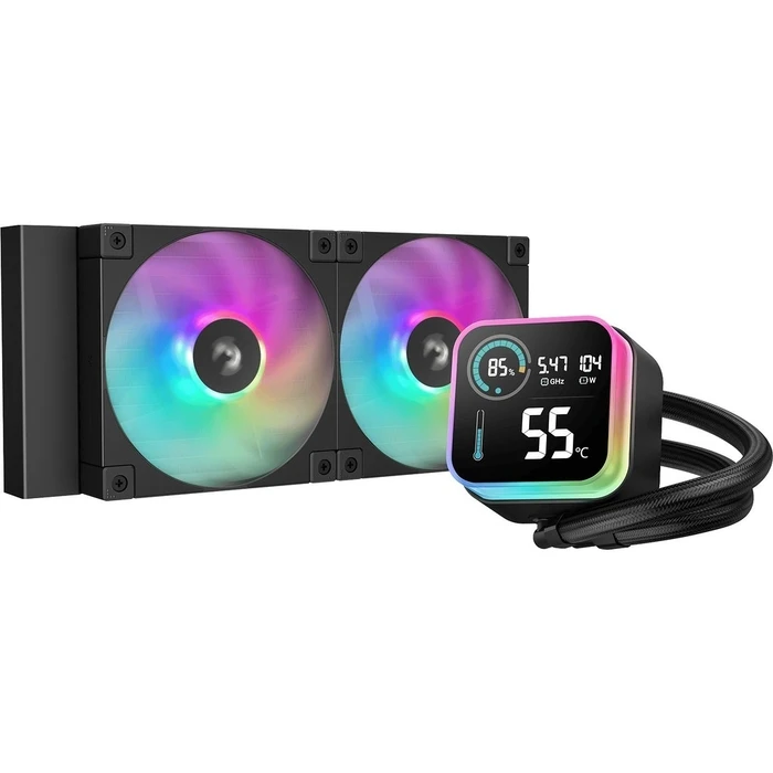 Υδρόψυξη Επεξεργαστή Deepcool LQ240 12cm Black 1 pc(s)