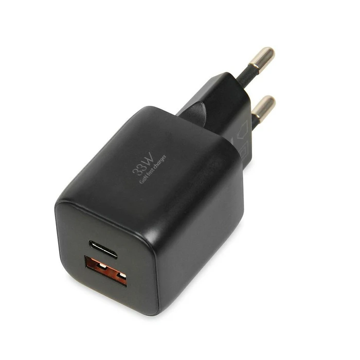 Φορτιστής Πρίζας iBox C-42 GaN PD33W Black