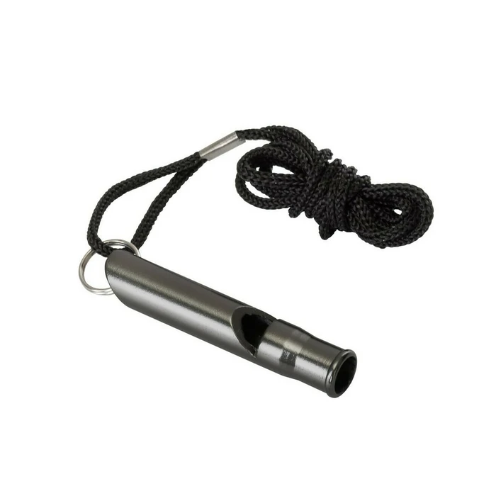 Σφυρίχτρα Επιβίωσης Helikon Survival aluminium , Black