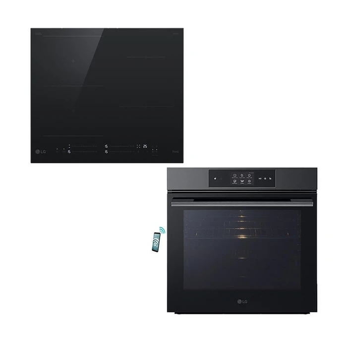 Σετ Εντοιχισμού LG CBIZ2435B WSED7665B Anthracite