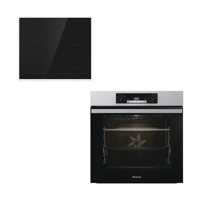 Σετ Εντοιχισμού Hisense E6432X ΒΙ62216ΑΧ Inox