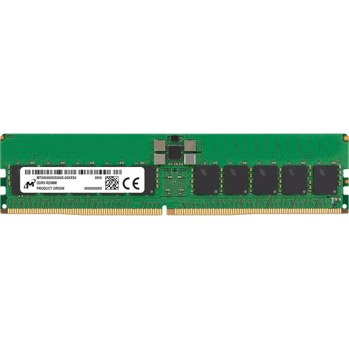 Μνήμη RAM Σταθερού DDR5 32GB Micron - DIMM 288-pin - 6400 MHz / PC5-51200 - registered