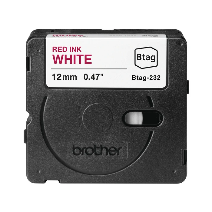 Ταινία Ετικετογράφου Brother BTAG-232 - Roll (1.2 cm x 4 m)