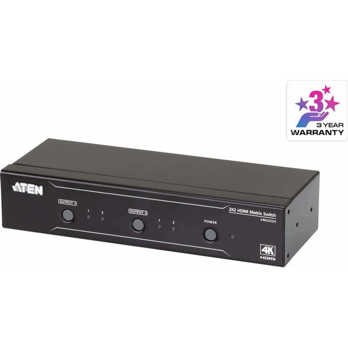 KVM Switch Aten VM0202H - 4 Ports