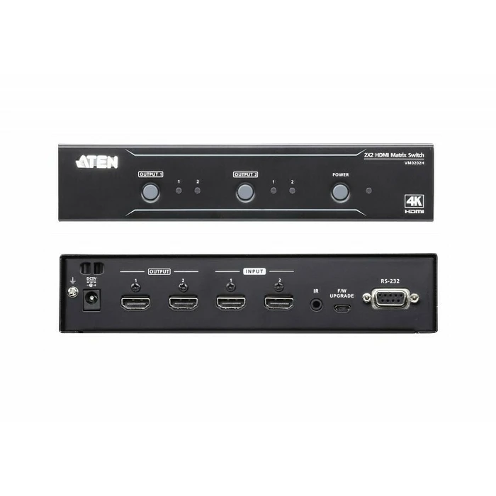 KVM Switch Aten VM0202H - 4 Ports