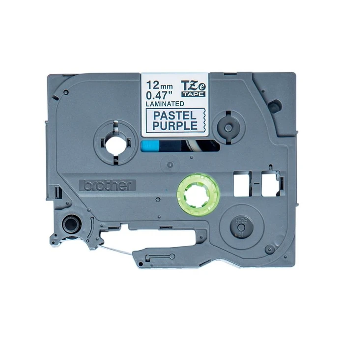 Ταινία Ετικετογράφου Brother Laminated P-Touch TZe-MQF31 - 12mm x 4m - Black on Pastel Purple