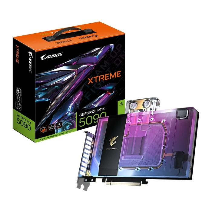 Κάρτα Γραφικών Gigabyte GeForce RTX 5090 Xtreme Waterforce WB 32G - OC
