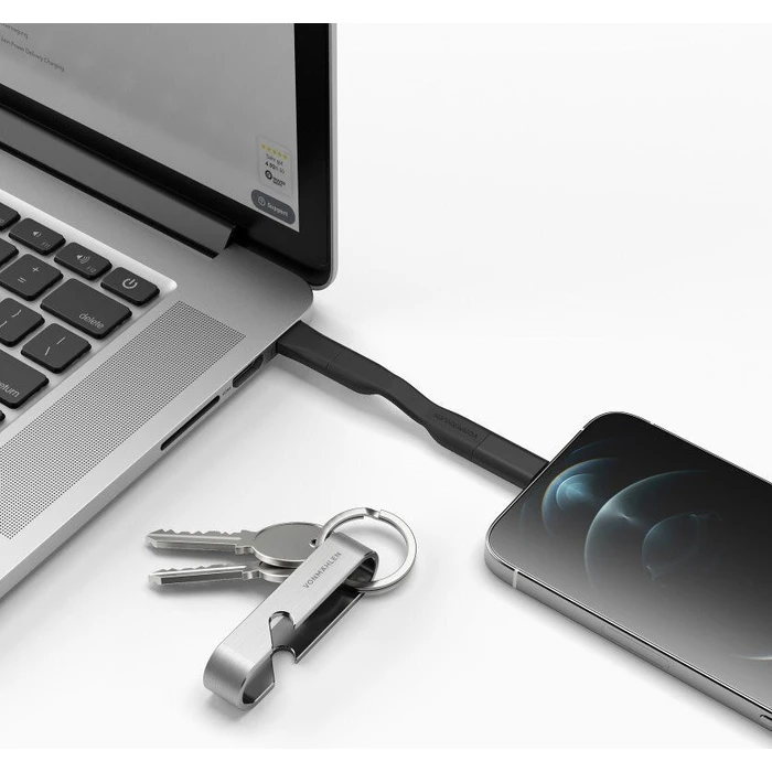 Καλώδιο USB Vonmahlen All-in-one High Six 6in1 Black Silver Bottleopener (HSI00002)
