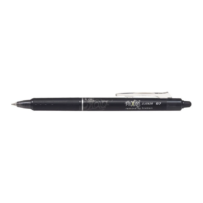 Στυλό Pilot Frixion Clicker Black (BLRT-FR7-B)