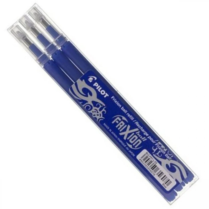 Ανταλλακτικό Μελάνι Pilot Refill Set 3x Frixion Blue (BLS-FR7-L-S3)