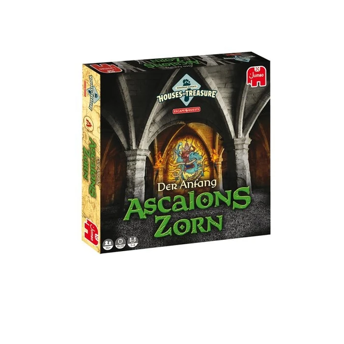 Επιτραπέζιο Παιχνίδι Jumbo Houses of Treasure Escape Quest Der Anfang: Ascalons Zorn DE