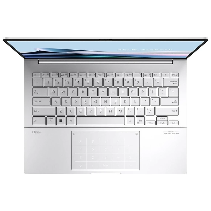 Laptop Asus 14" ZenBook 14 UX3405CA-PZ086X - Ultra 5-225H/16GB/512GB/W11P/Silver/AI (90NB14W4-M002W0)(US Keyboard)