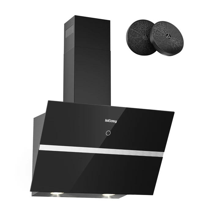IsEasy Απορροφητήρας Καμινάδα 60cm Γκρι με Wi‑Fi TV1360D4-CC-I2