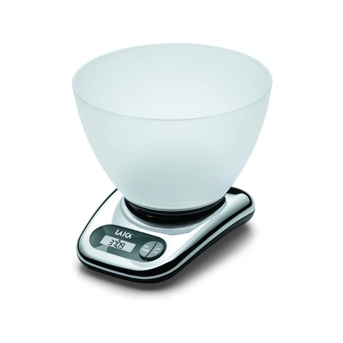 Ζυγαριά Κουζίνας Laica Digital Bowl Silver 5Kg Max Bx9240