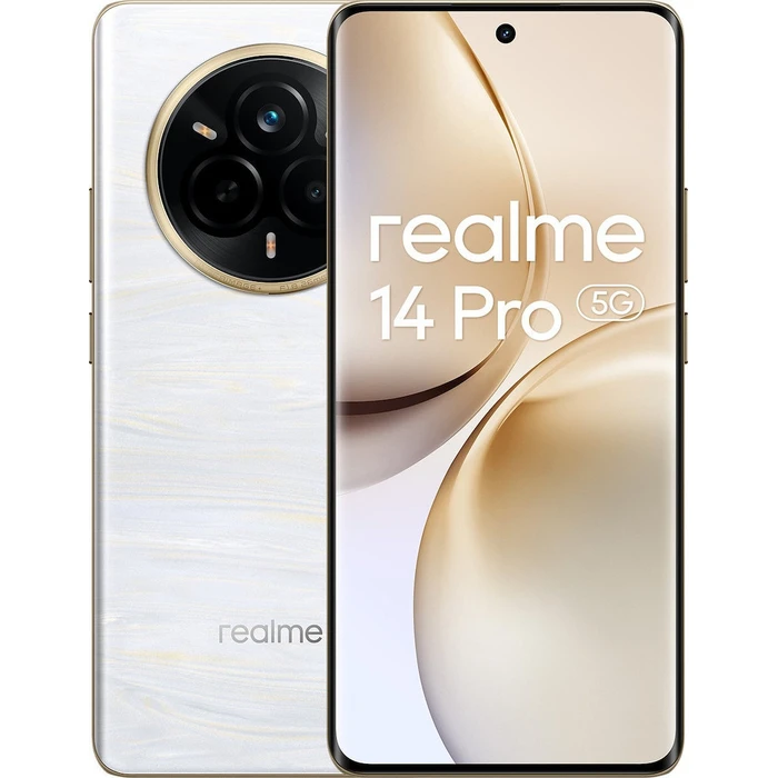 Smartphone Realme 14 Pro 12+512GB DS 5G Pearl White