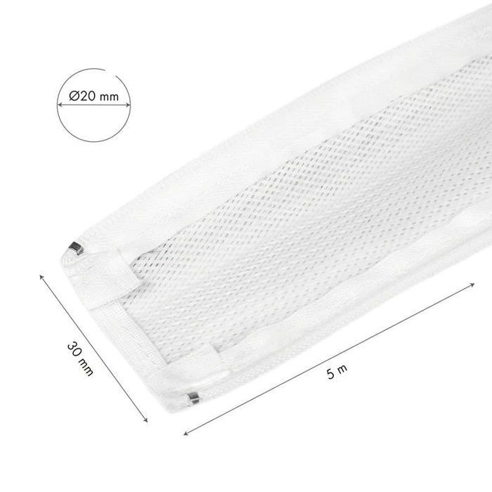 Πλέγμα Καλωδίων Logilink Flexible 5m x 30mm White