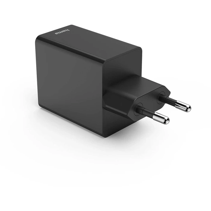 Φορτιστής Πρίζας Hama 35W PD/QC 1x USB-C, 3x USB-A Black