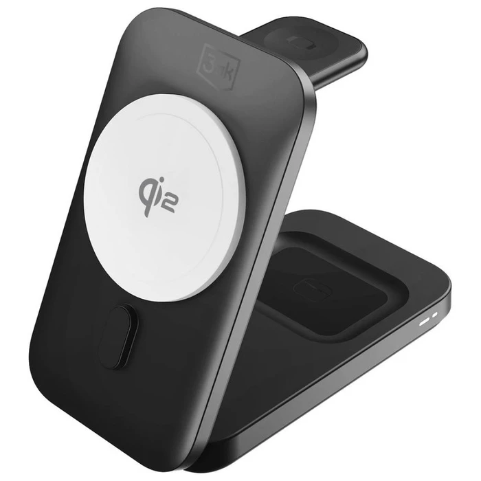 Ασύρματος Φορτιστής 3MK MagRocket 3-in-1 15W