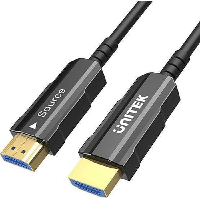 Καλώδιο HDMI Unitek HDMI 2.0 AOC Optical 4K 60Hz 30m Black
