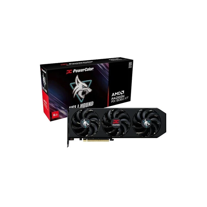 Κάρτα Γραφικών Powercolor Radeon RX 9060 XT Hellhound 8GB OC