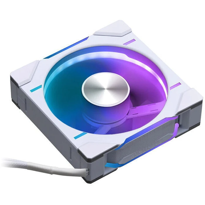 Case Fan 12cm Phanteks D30 PWM Reverse Airflow D-RGB - White