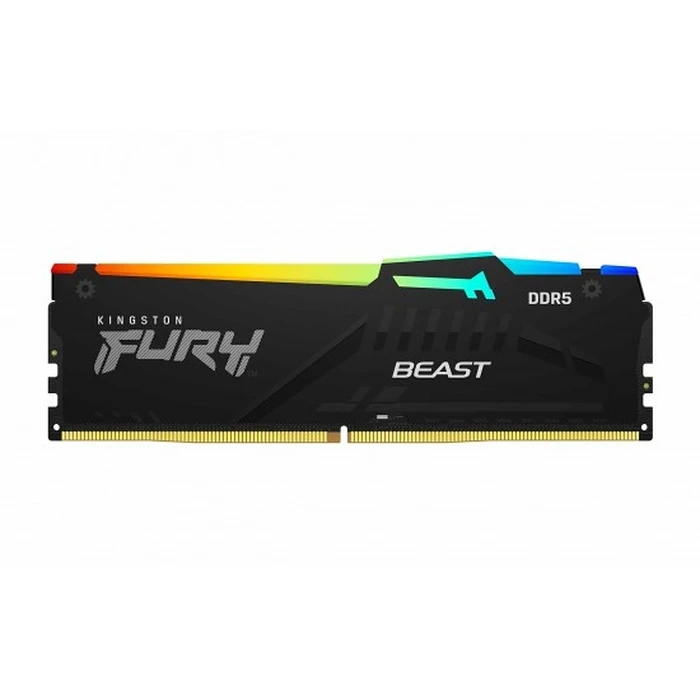 Μνήμη RAM Σταθερού DDR5 32GB Kingston Fury Beast RGB [1x32GB 5600MHz CL36]