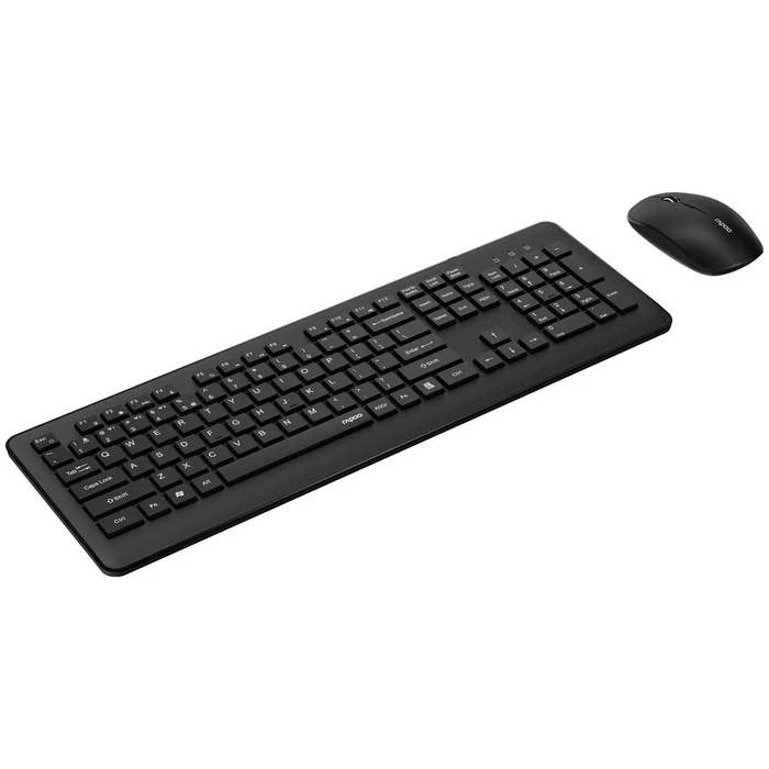 Σετ Πληκτρολόγιο & Ποντίκι Ασύρματο Rapoo 8310M Black