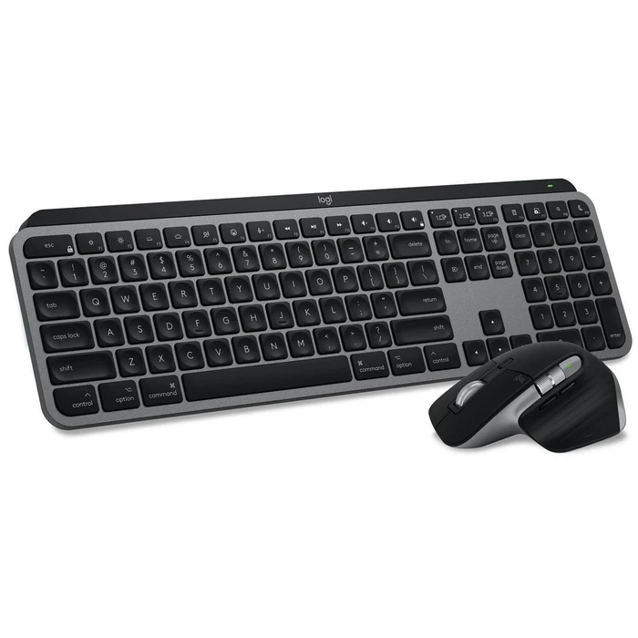 Σετ Πληκτρολόγιο & Ποντίκι Ασύρματο Logitech MX Keys S for Mac Graphite
