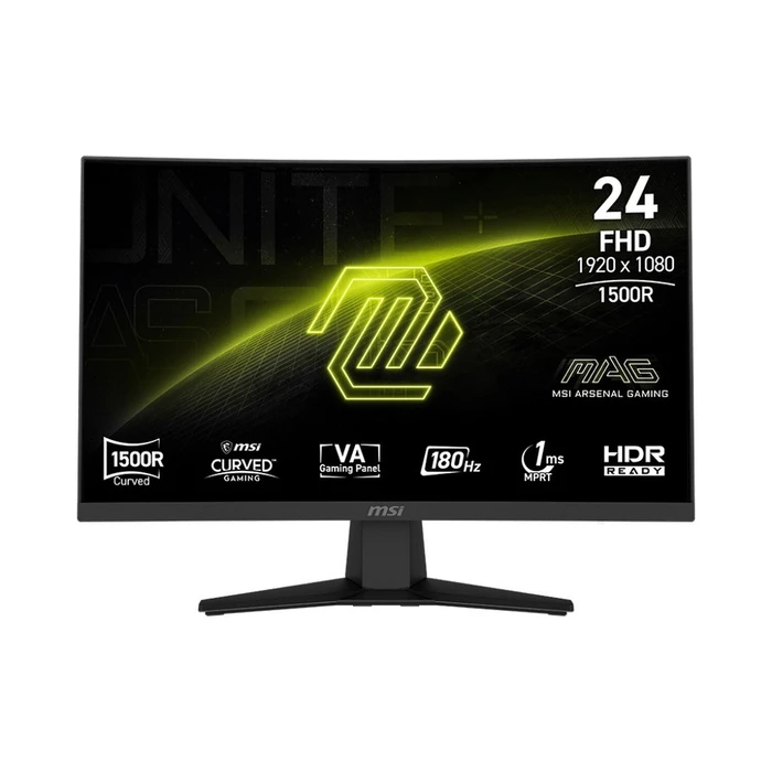 Monitor 23.6" MSI MAG 244C - 180Hz / Full HD / VA / 1ms