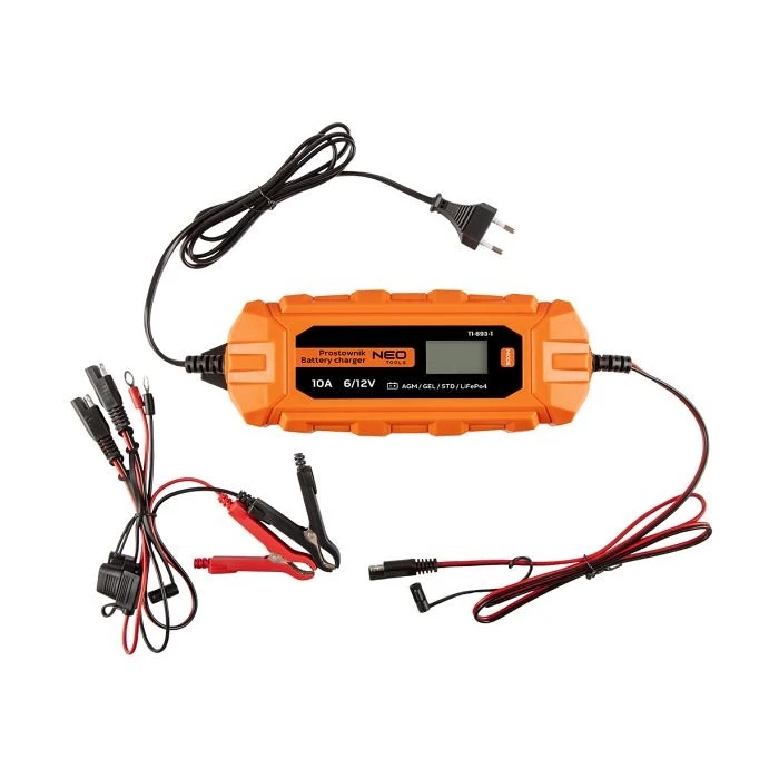 Φορτιστής Μπαταρίας Neo Tools Automatic 10A/160W, 3-200Ah, acid / AGM / GEL