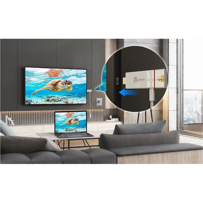 Ασύρματος Αναμεταδότης J5create Screencast 4K Max Wireless