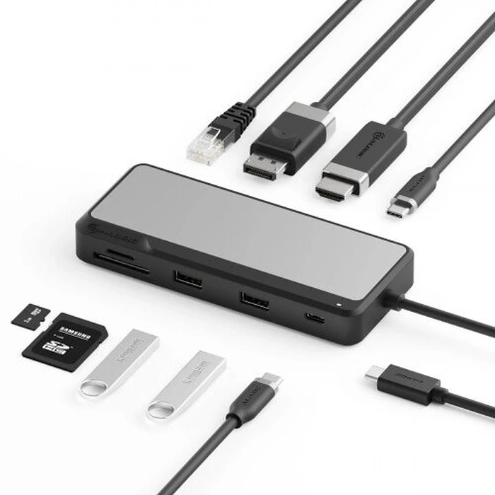 Docking Station Alogic Fusion Pro USB-C 8-In-1