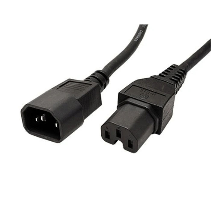 Καλώδιο Τροφοδοσίας Value Iec C14-C15 M/F 1 8M