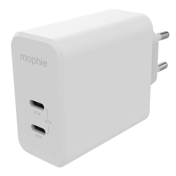 Φορτιστής Πρίζας Mophie Accessories USB-C 67W Power Delivery White