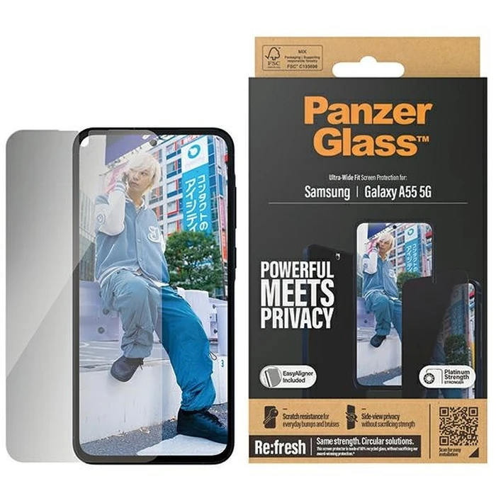 Προστασία Οθόνης PanzerGlass Privacy Galaxy A55
