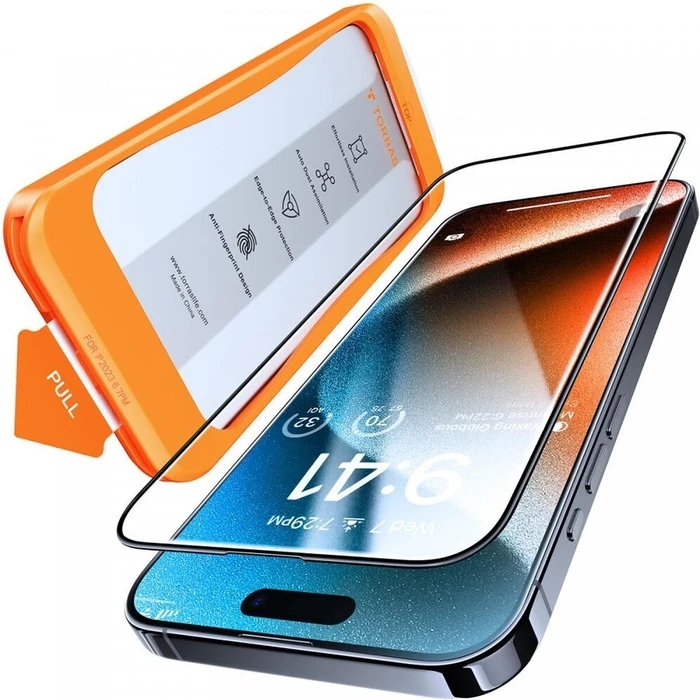 Προστασία Οθόνης Torras Install Master iPhone 14 Pro Max/15Plus