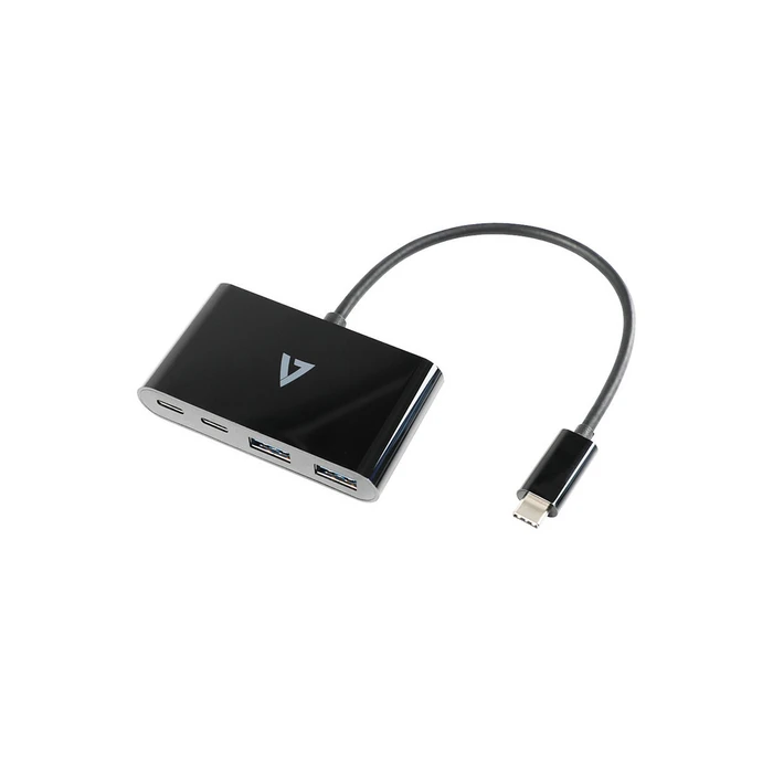 USB Hub V7 USB-C to 4In1 Port Adapter