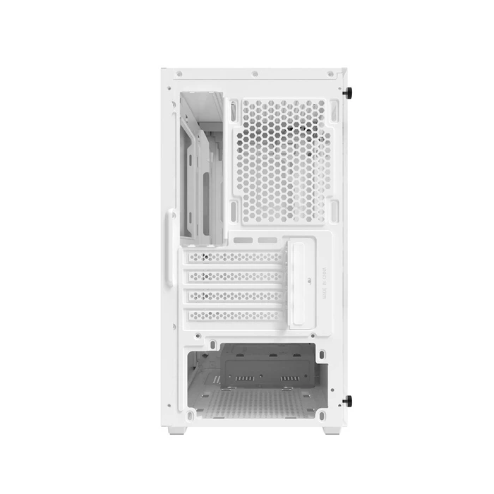 darkFlash M305 Mesh Mini Tower Case (White) - Without Fans