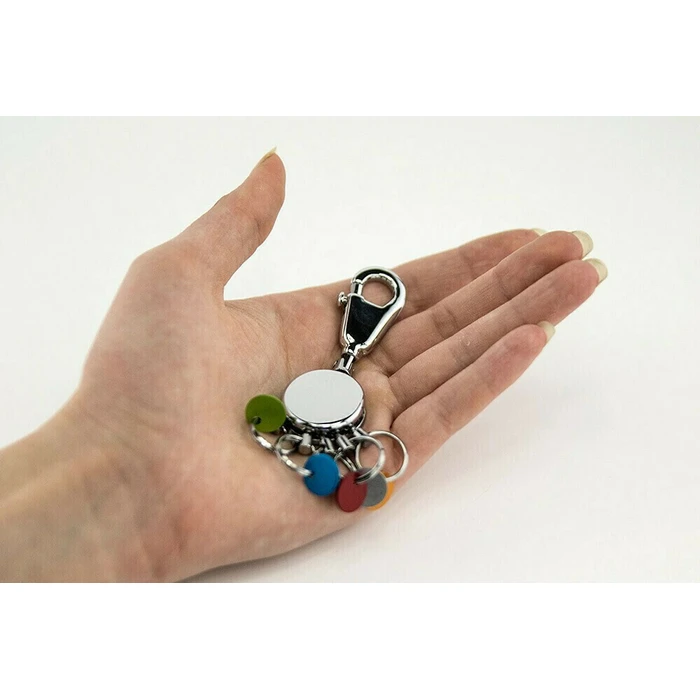 Μπρελόκ Troika keychain PATENT/Colour glittering