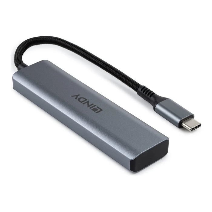 USB Hub Lindy 4 Port USB 3.2 Gen 2 Type-C