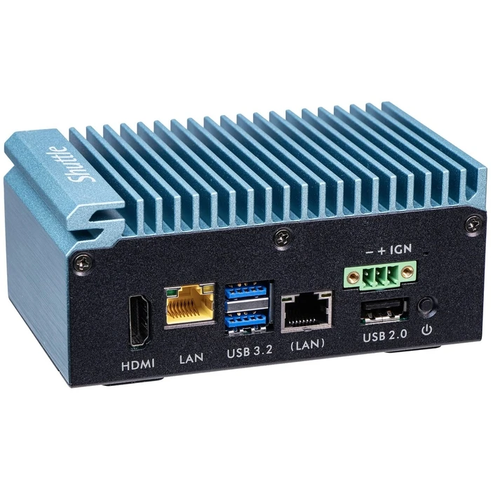 Barebone Shuttle Edge SPCEL02 J6412 SO-DDR4 Blue