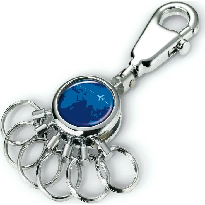 Μπρελόκ Troika keychain Doming-Motiv: AROUND THE WORLD