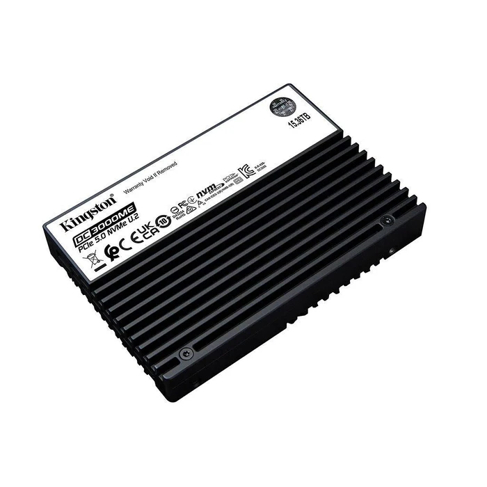 Σκληρός Δίσκος SSD 15.3TB Kingston U.2 PCI-E NVMe Gen5 DC3000ME