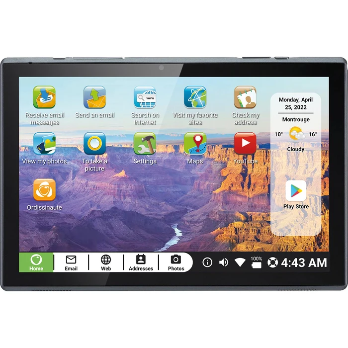 Tablet Pixstar 10,1" 3GB/32GB/BT/USBC Android