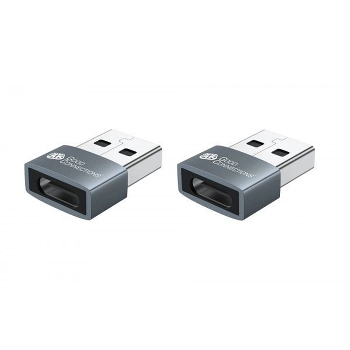 Αντάπτορας USB Goodconnections USB2.0 A-St.-USB-C Bu. 2er Set