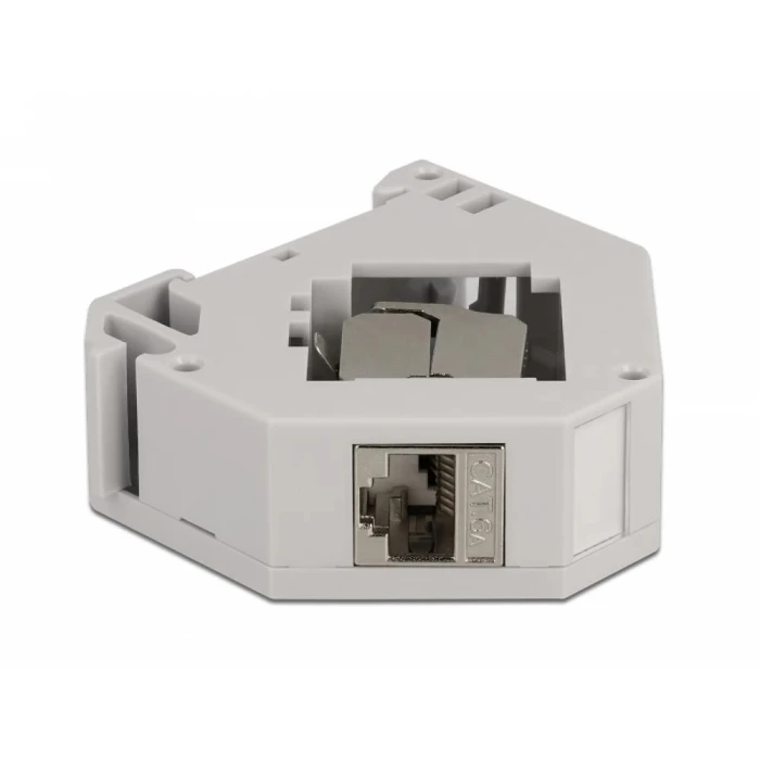 Αξεσουάρ Δικτύου Delock DIN rail adapter with Keystone module RJ45
