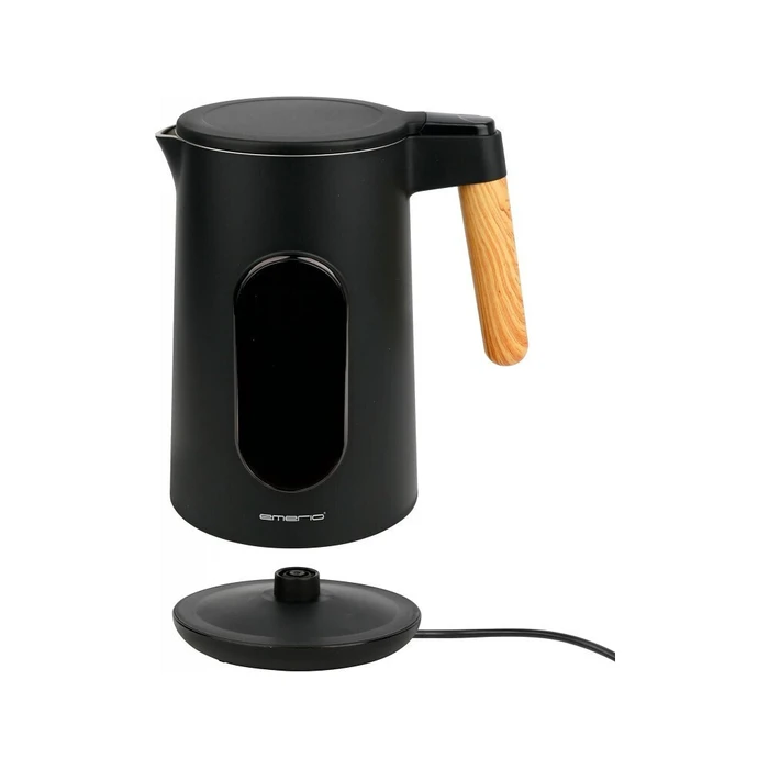 Βραστήρας Emerio 1,7l wooden handle, cordless, digital display.