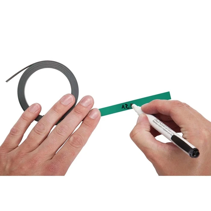 Αυτοκόλλητη Ταινία Maul Magnetstreifen, 1cm x100 cm, 2 St. Green