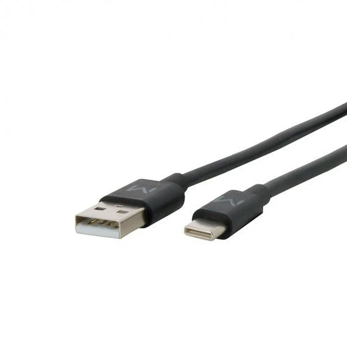 Καλώδιο USB Mobilis Energia Cable - USB A / USB C - 1m - Black